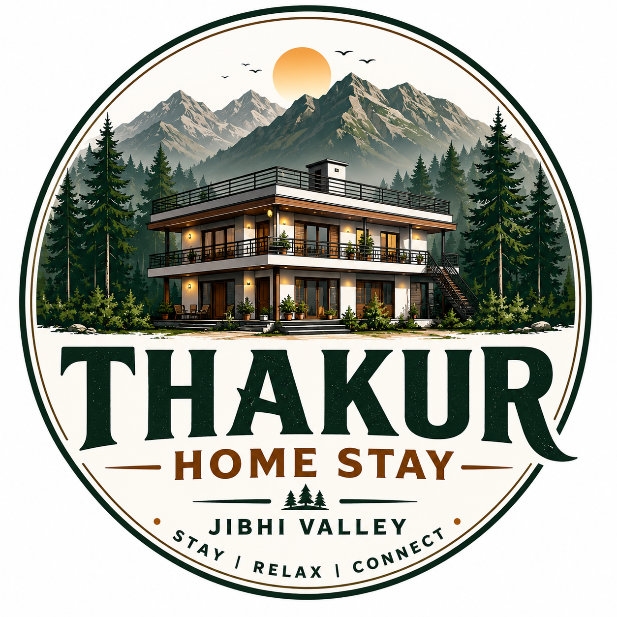 Thakur Home Stay Logo
